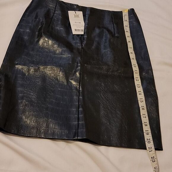 NA-KD FAUX LEATHER Skirt SIZE 38 - Picture 5 of 6